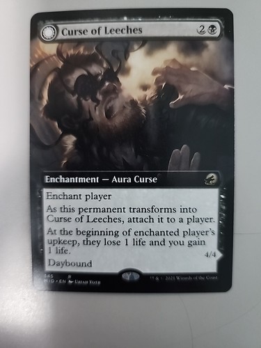 Mtg curse leeches leeching - mtg,