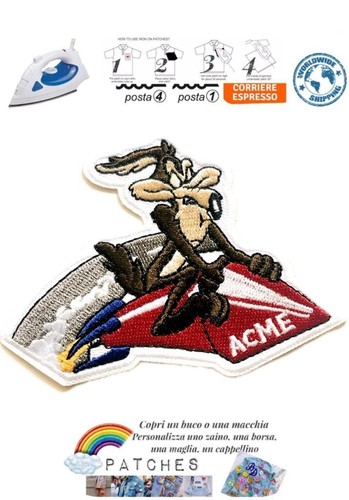 Patch wile coyote looney - e,