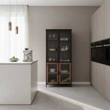 Credenza Cucina Alta Vetrina 4