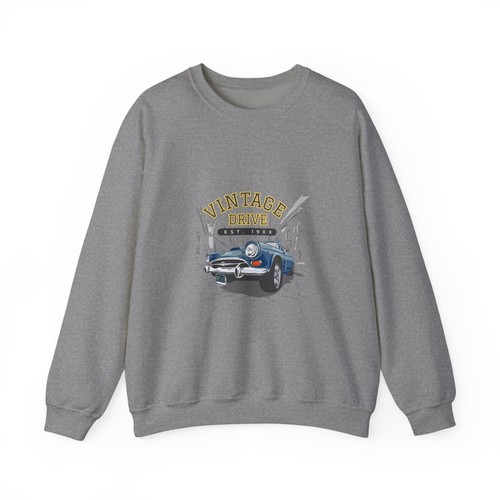 Felpa girocollo unisex vintage