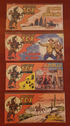 Collana del tex - tex, strisce
