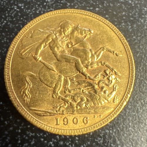 1906 sterlina oro edoardo - sterlina, d'oro