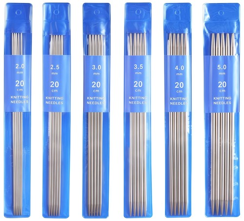 Set ferri maglia 20 cm - set,
