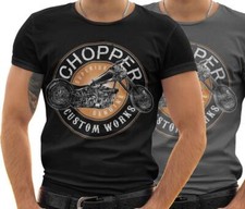Shirt biker chopper - t-shirt, custom