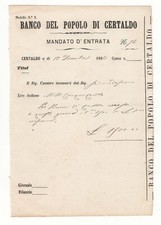 BANCO DEL POPOLO DI CERTALDO