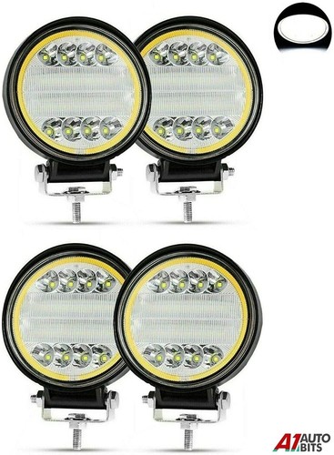 72w fari rotondi led - 4.5",
