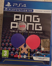 PING PONG PLAYSTATION 4 PS4 PS 4 GIOCO PER VR VISORE ITA ITALIANO