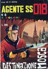 [628] DENNIS COBB AGENTE SS018 ed. Corno 1965 n. 6 stato Ottimo