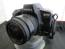 YASHICA 270 AF 35 mm fotocamera reflex pellicola con obiettivo Yashica 28-70 mm AF + custodia