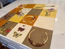 Sciarpa di seta vintage Gucci