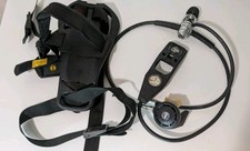 Set Regolatore Suunto & Aqua-lung U.S. Supporto Serbatoio Imbracatura Regolabile PER RICAMBI 