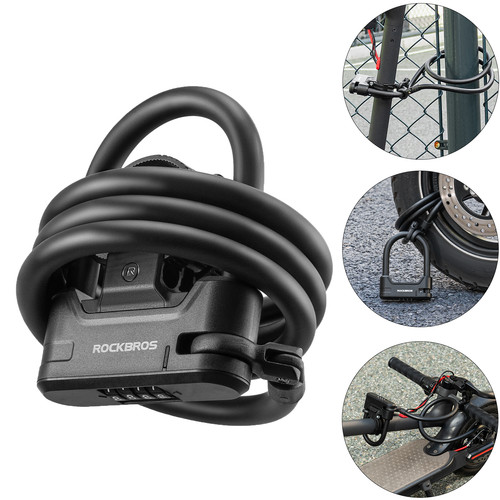 Rockbros lucchetto staffa - rockbros,