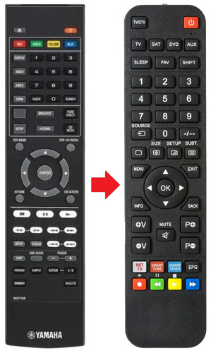 Telecomando adatto per yamaha - telecomando,