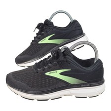 Scarpe da ginnastica Brooks Dyad 11 donna running palestra nero verde taglia UK 5 EU 38
