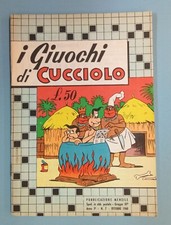 I Giuochi di Cucciolo Anno I n.7 ottobre 1960