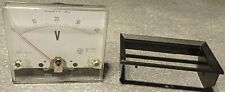 VOLTMETRO ANALOGICO 0-40V DC CASSINELLI & C MILANO 90X78 CON CORNICE PERFETTO