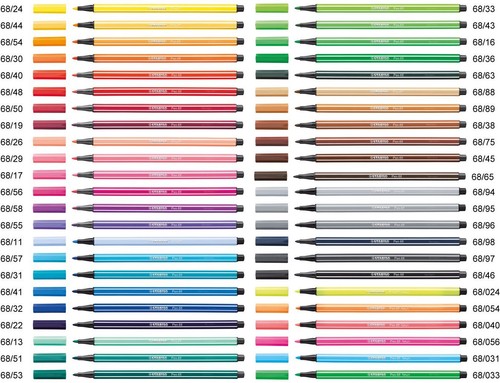Pennarelli stabilo pen - pen, 68