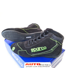 SCARPE SPARCO SLALOM Tg 42 NERO FIA 8856-2018 STIVALETTI IGNIFUGHI SCADENZA 2034