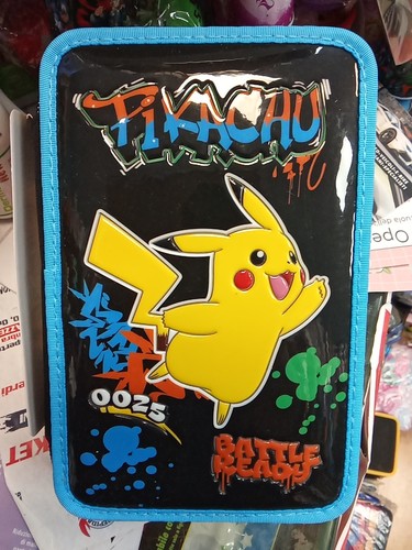 Astuccio triplo pokemon - astuccio,