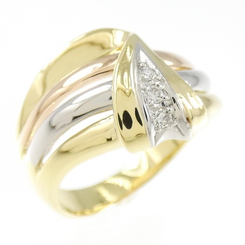 Autentico anello con diamanti