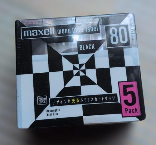 Nuovo maxell 80 etichetta - [nuovo],