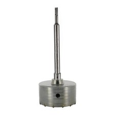 Fresa a tazza 130 mm carotatrice muro asta sds plus 50 cm prolunga da trapano