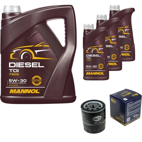 Cambio olio set mannol - set, 8l