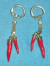 2 corni piccoli porta fortuna