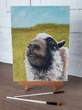 Quadro pecora fattoria arte