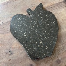 Apple Shaped Brown Speckled