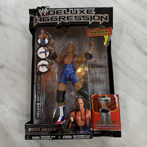 Wwe jakks kurt angle - kurt, deluxe