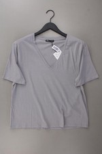 Zara camicia per le signore taglia 42, L nuovo con etichetta grigio di cotone