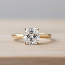 1CT Moissanite Anello di