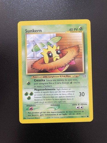 Pokemon sunkern neo genesis - sunkern,