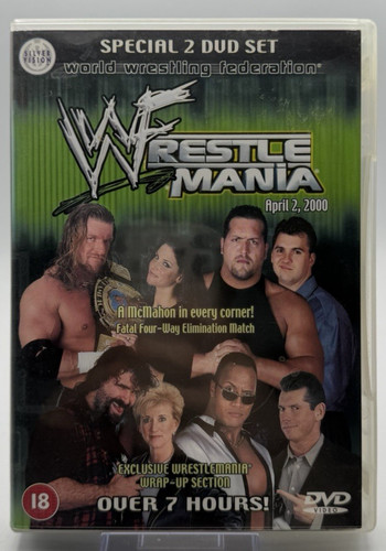 Wrestle mania special dvd - wrestle,