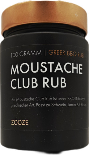 Zooze moustache club - zooze, rub
