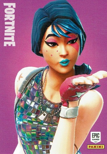 Figurina panini fortnite serie - figurina,