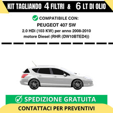 Tagliando per PEUGEOT 407 SW