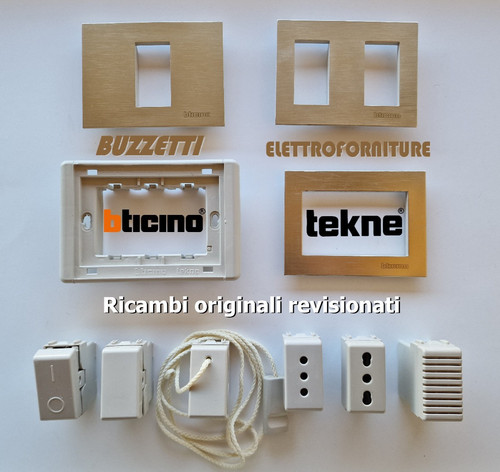 Ricambi bticino tekne - ricambi,