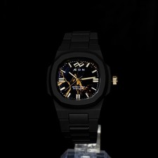 orologio uomo nero opaco