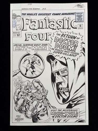 Fantastici quattro kirby cover - fantastici,