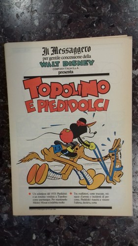 Topolino messaggero - topolino,