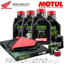 Tagliando HONDA NC 750 X - NC750 DCT ABS 2022 2023 Olio Motul 5100 Filtri HIFLO