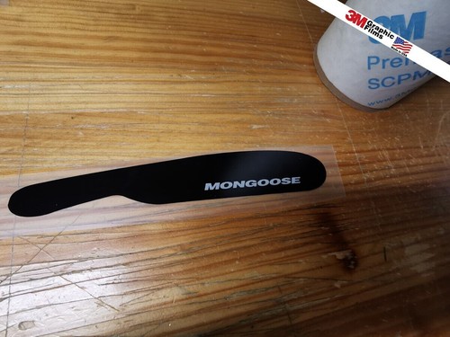 Mongoose chainstay mtb decal