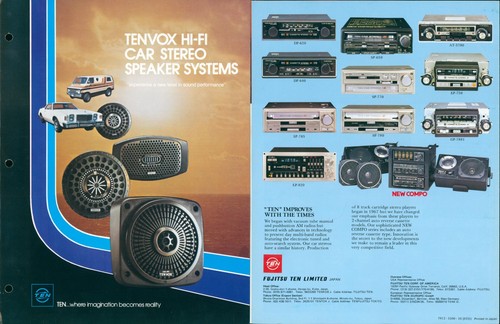 Fujitsu ten 1978 depliant - ten,