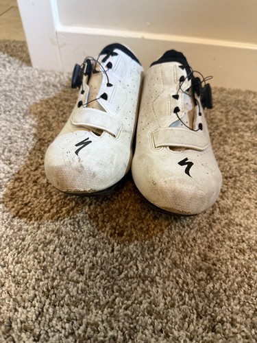 Scarpe ciclismo strada bianche