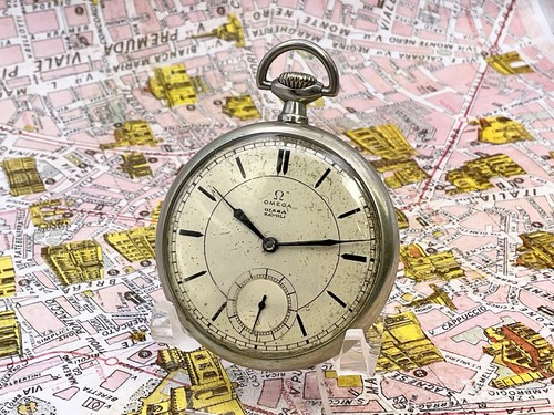 Omega art deco 1935 acciaio - art,