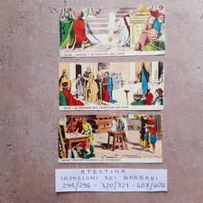 ATESTINA, scegli 1 figurina INVASIONI DEI BARBARI, tra 295/296, 320/321, 407/408