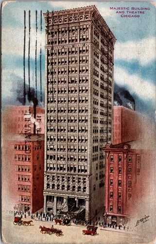 Cartolina majestic building - cartolina,