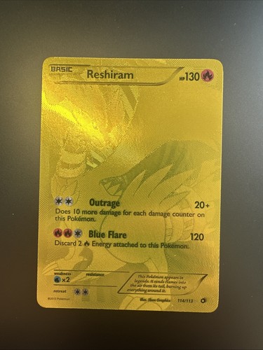 Reshiram 114 113 - 2013, pokÉmon
